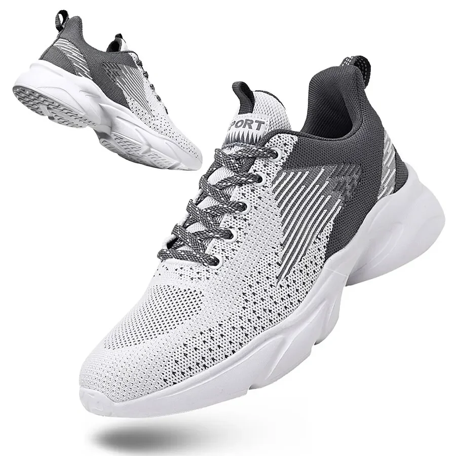 Athletic Running Shoes for Men Walking Jogging Fashion Sneakers Lightweight Breathable Flywoven Mesh Sport Shoe Lace Up
Athletic Running Shoes for Men Walking Jogging Fashion Sneakers Lightweight Breathable Flywoven Mesh Sport Shoe Lace Up