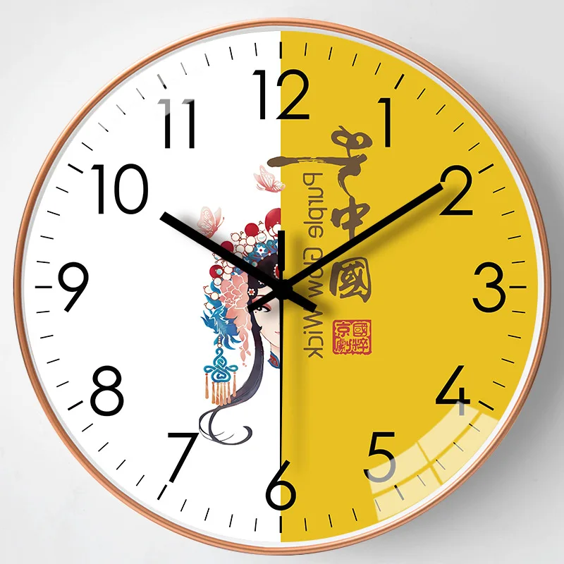 8 Inch Antique Wall Clocks 2022 New Design Art Cartoon Beijing Opera Gold Shell Silent Clocks For Children Bedroom Bedside decor
8 Inch Antique Wall Clocks 2022 New Design Art Cartoon Beijing Opera Gold Shell Silent Clocks For Children Bedroom Bedside decor