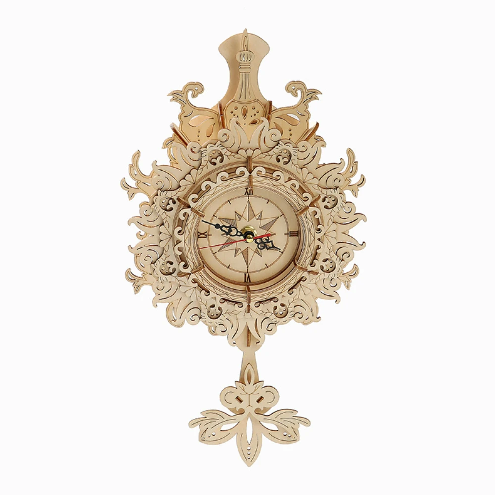 DIY 3d Wooden Clock Puzzles Toys Wood Building Block for Home Wall Decoration Assembly for Child Adults Laser Cut Watch Gift
DIY 3d Wooden Clock Puzzles Toys Wood Building Block for Home Wall Decoration Assembly for Child Adults Laser Cut Watch Gift