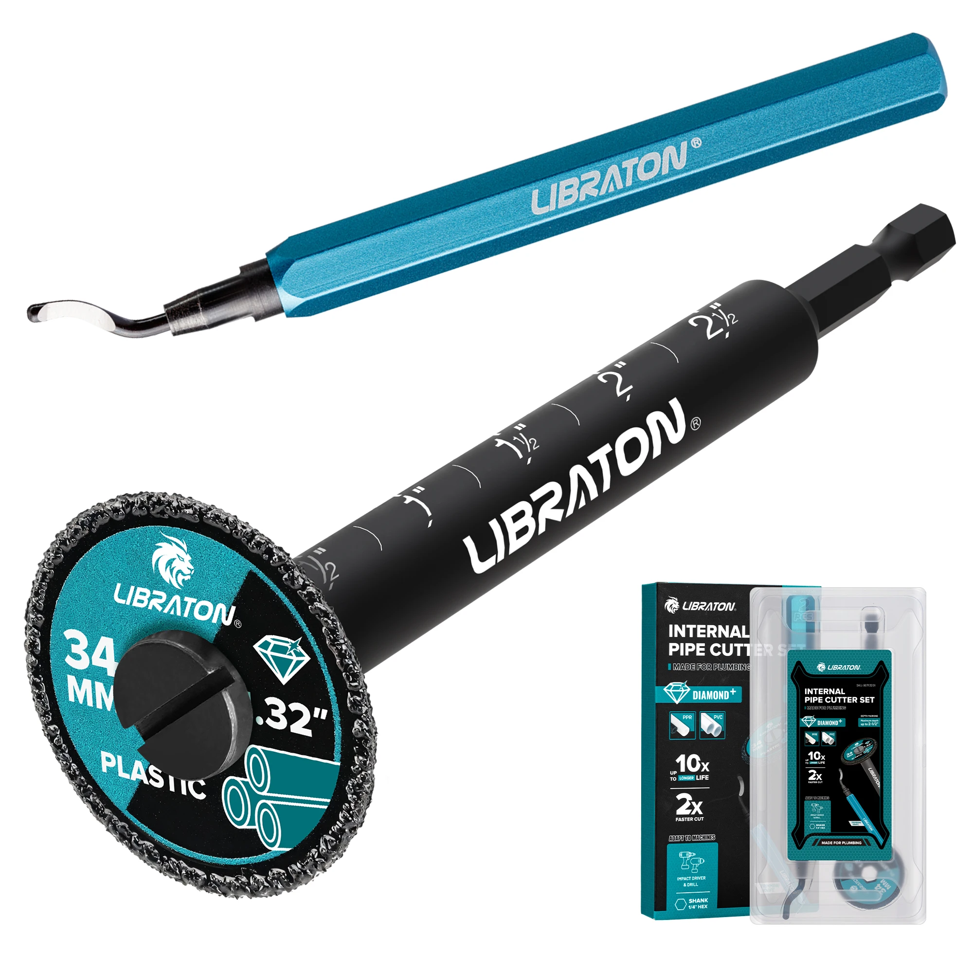 Труборез Libraton внутренний для ПВХ
Труборез Libraton внутренний для ПВХ