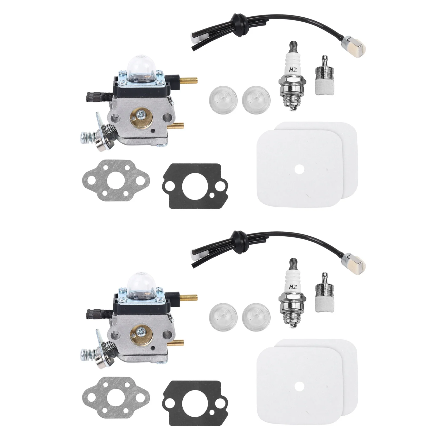 2X Carburetor with Air Filter Repower Kit for 2-Cycle Mantis 7222 7222E 7222M 7225 7230 7234 7240 7920 7924 Tiller
2X Carburetor with Air Filter Repower Kit for 2-Cycle Mantis 7222 7222E 7222M 7225 7230 7234 7240 7920 7924 Tiller