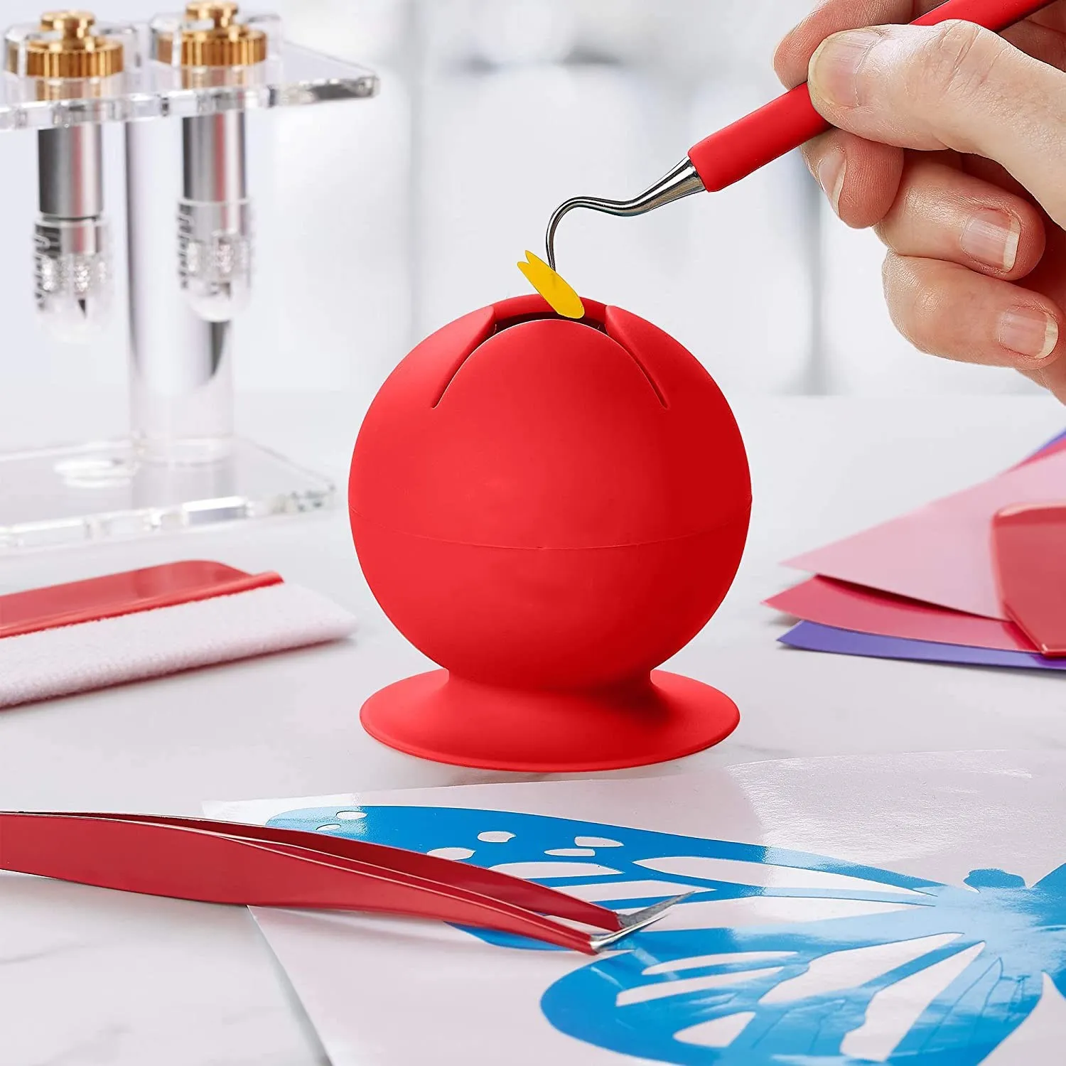 Портативная присоска из винила и силикона для сбора отходов
Портативная присоска из винила и силикона для сбора отходов