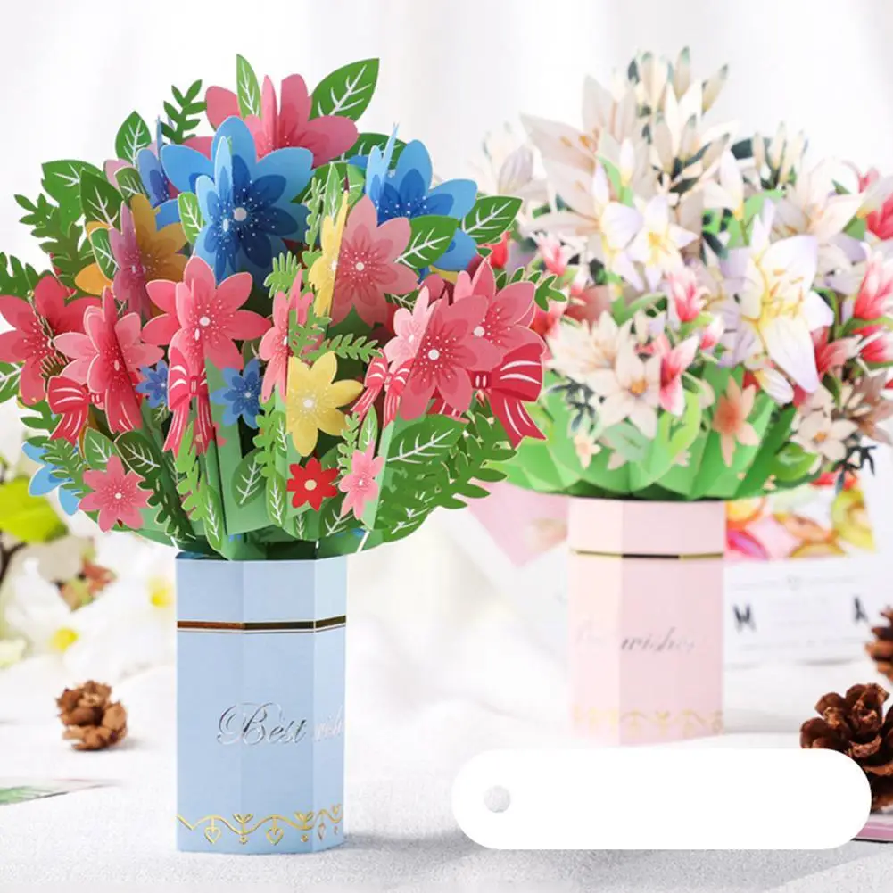 Up Flower Bouquet Greeting Card Flower Card Flora 3d Greeting Card For Birthday Mother's Day Graduation Wedding Anniversar W9y7
Up Flower Bouquet Greeting Card Flower Card Flora 3d Greeting Card For Birthday Mother's Day Graduation Wedding Anniversar W9y7