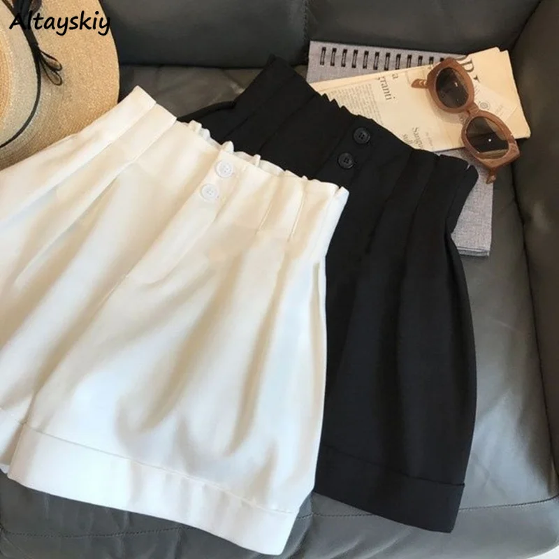 Shorts Women Folds Daily Designer Students Simple Solid Cozy Summer Leisure Trendy Korean Style Special Chic High Waist
Shorts Women Folds Daily Designer Students Simple Solid Cozy Summer Leisure Trendy Korean Style Special Chic High Waist