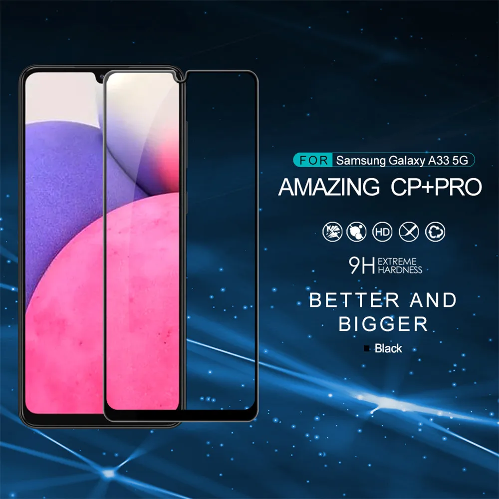 For Samsung Galaxy A33 5G NILLKIN Full Covered CP+PRO Tempered Glass Screen Protector Clear
For Samsung Galaxy A33 5G NILLKIN Full Covered CP+PRO Tempered Glass Screen Protector Clear