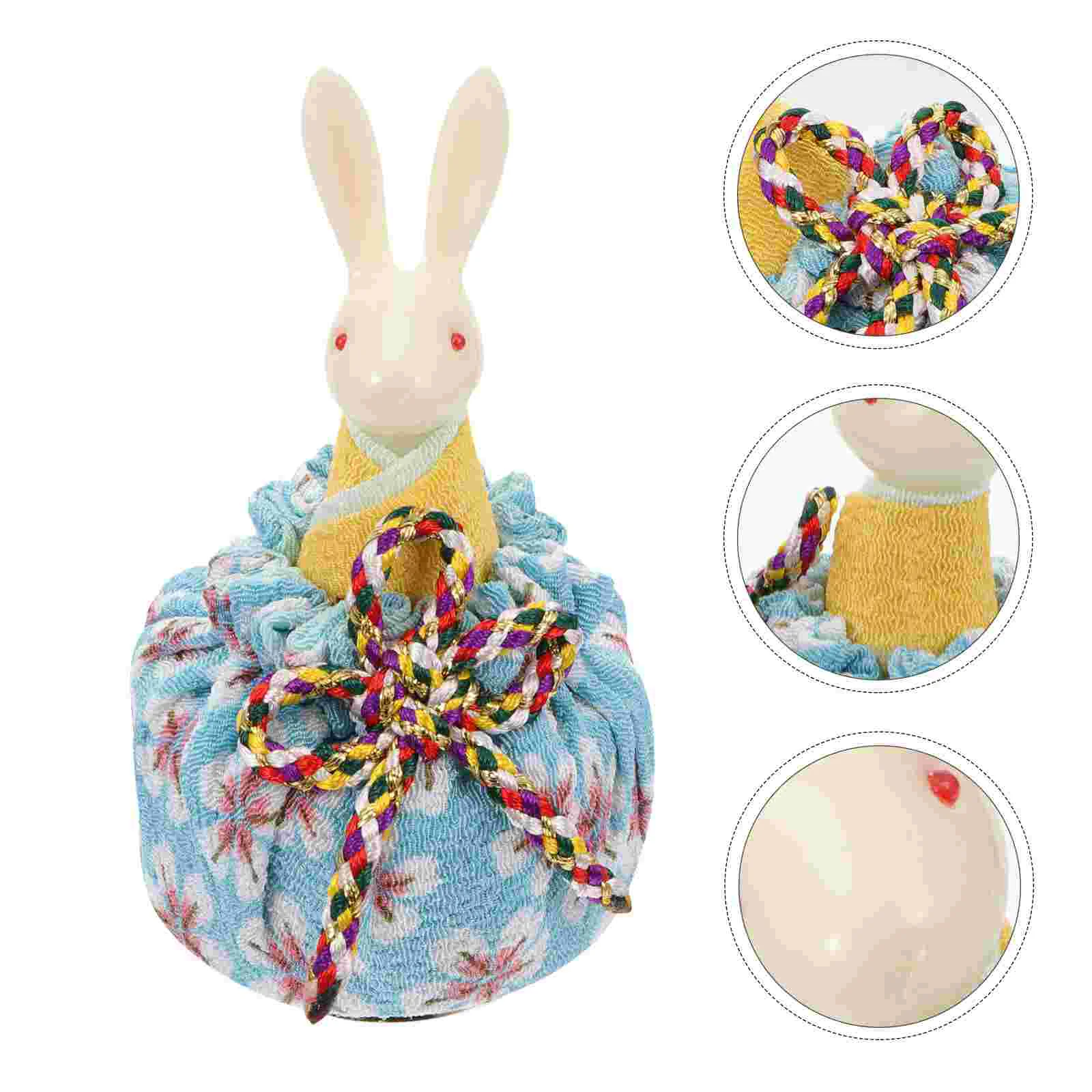 1pc Japanese Kimono Rabbit Box Rotating Box Adornment for Home 
1pc Japanese Kimono Rabbit Box Rotating Box Adornment for Home