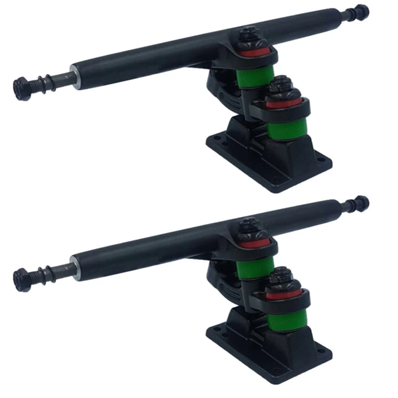 1 Pair Double Floor Longboard Trucks Skateboard Bracket Trucks Gravity Casting Tech
1 Pair Double Floor Longboard Trucks Skateboard Bracket Trucks Gravity Casting Tech