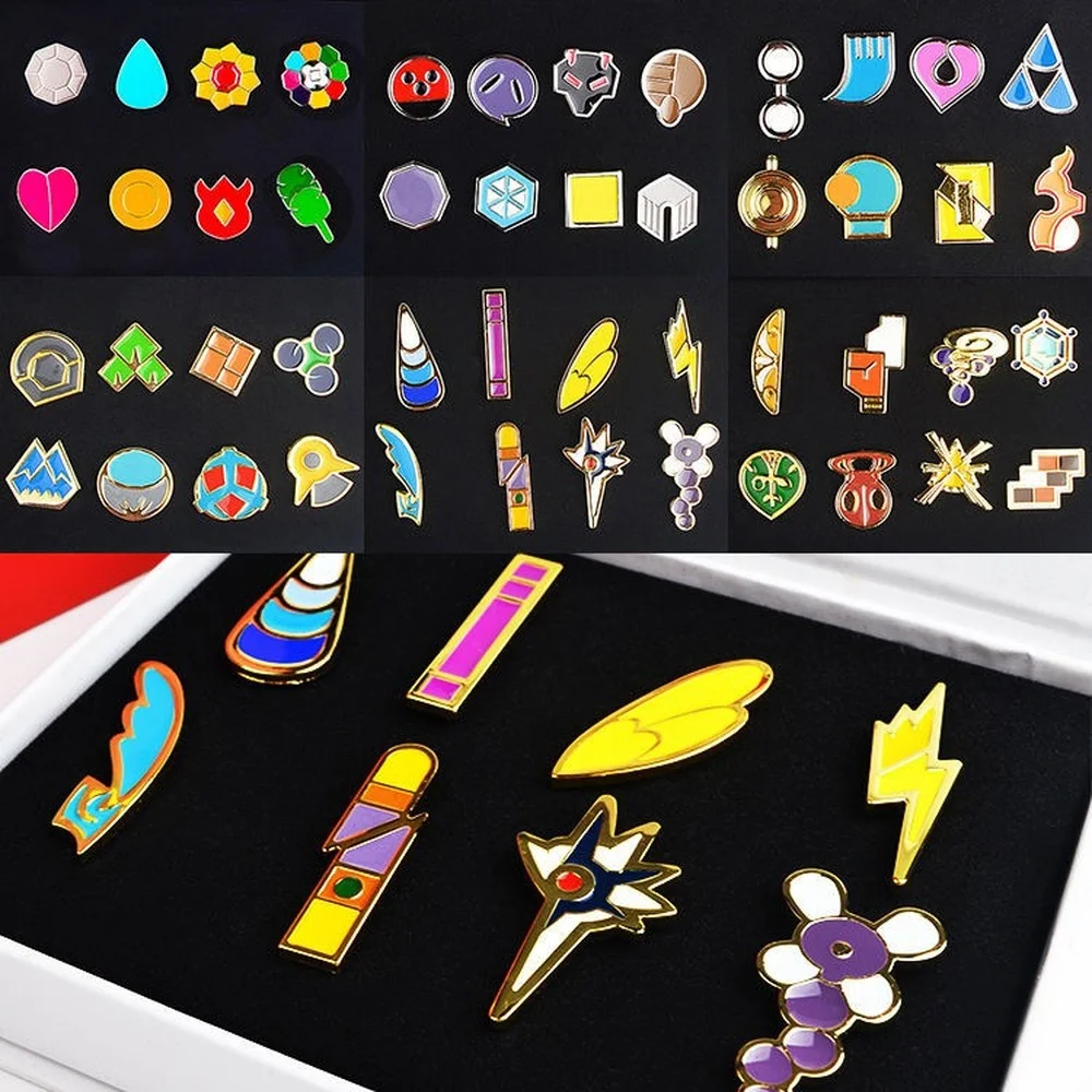 Pokemon Peripheral Gym Badges Personalized Schoolbag Pin Accessories Clothes Decoration Brooches Children's Birthday Gifts
Pokemon Peripheral Gym Badges Personalized Schoolbag Pin Accessories Clothes Decoration Brooches Children's Birthday Gifts