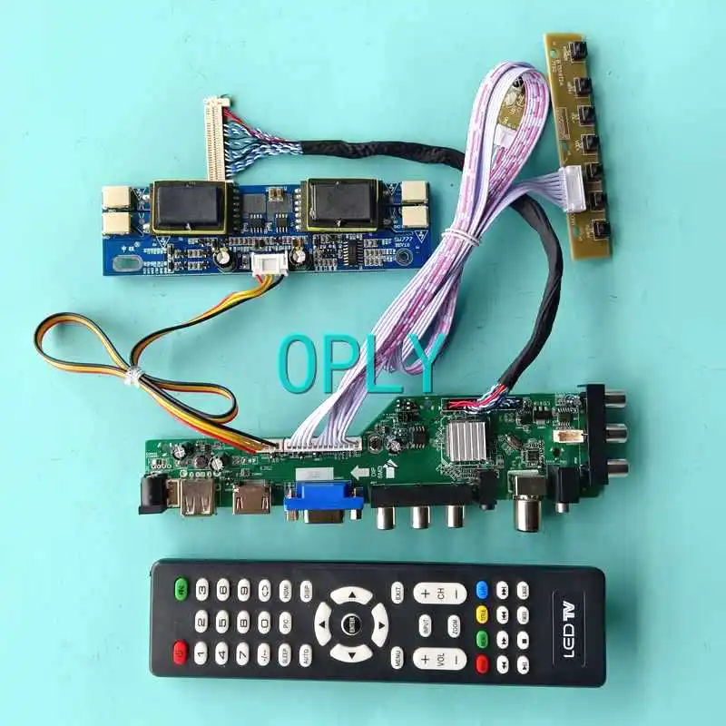 Плата цифрового контроллера DVB 3663 подходит для HSD190MGW1 HT190WG1 30-контактный LVDS 1440*900 Комплект «сделай сам» 19 "USB VGA AV RF HDMI-Совместимость 4-CCFL
Плата цифрового контроллера DVB 3663 подходит для HSD190MGW1 HT190WG1 30-контактный LVDS 1440*900 Комплект «сделай сам» 19 "USB VGA AV RF HDMI-Совместимость 4-CCFL