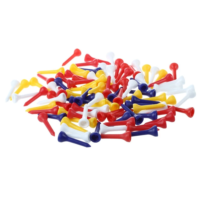 100pcs 35mm color mixed plastic Golf Tees
100pcs 35mm color mixed plastic Golf Tees