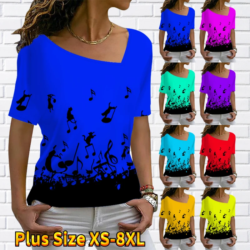 2023 Summer Casual Pullover V-Neck Top 3D Printing Short Sleeve Women's Fashion Clothing Simple Style Tee Shirt Loose T-Shirt
2023 Summer Casual Pullover V-Neck Top 3D Printing Short Sleeve Women's Fashion Clothing Simple Style Tee Shirt Loose T-Shirt