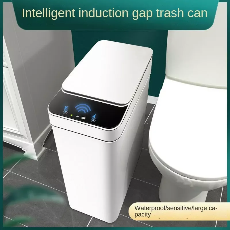 NEW2023 Narrow-Shaped Smart Inductive Ashbin Automatic Flip Household Bathroom Narrow-Shaped Gap Pressing Ring Garbage Sorting T
NEW2023 Narrow-Shaped Smart Inductive Ashbin Automatic Flip Household Bathroom Narrow-Shaped Gap Pressing Ring Garbage Sorting T