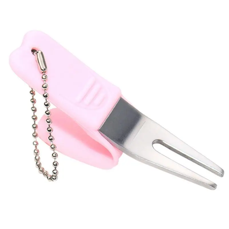 Вилка для игры в гольф, аксессуары для гольфа из нержавеющей стали, инструмент для гольфа, зеленый маркер для гольфа, аксессуары для мужчин и женщин, для любителей игры в гольф, Fairway