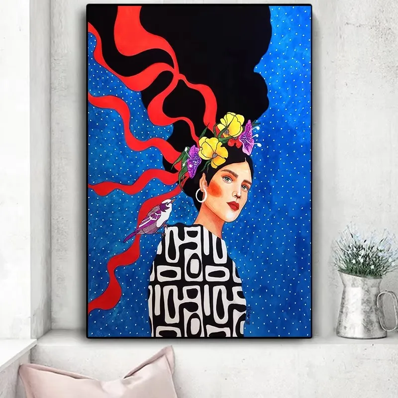 Vintage Abstract Girl Hair Flower Women Wall Art Poster Fashion Nordic Canvas Painting Wall Art Pictures for Home Decoration
Vintage Abstract Girl Hair Flower Women Wall Art Poster Fashion Nordic Canvas Painting Wall Art Pictures for Home Decoration