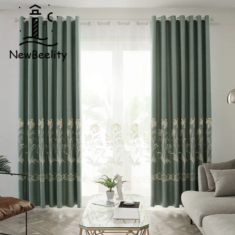 European-style Curtains for Living Dining Room Bedroom Light Luxury Embossed Embroidered Curtains Blue Optional French Window
European-style Curtains for Living Dining Room Bedroom Light Luxury Embossed Embroidered Curtains Blue Optional French Window