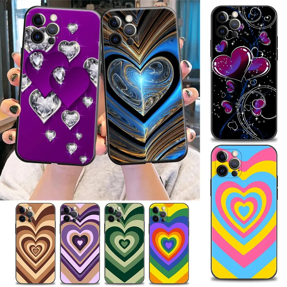 Love Heart Circle Phone Case for iPhone 11 12 13 Pro Max 7 8 SE XR XS Max 5 5s 6 6s Plus case Cover
Love Heart Circle Phone Case for iPhone 11 12 13 Pro Max 7 8 SE XR XS Max 5 5s 6 6s Plus case Cover