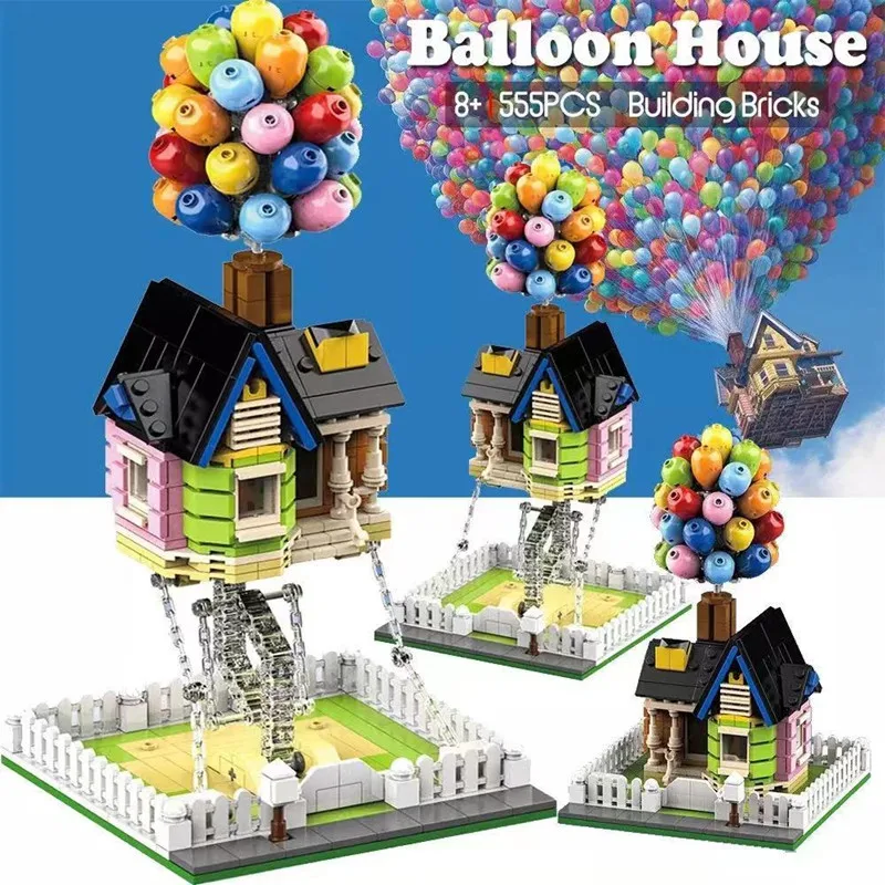DIY Building Blocks Suspension Balloon House Building Toys Creative Children's Assembly Balance Frame Model Toy Ornaments
DIY Building Blocks Suspension Balloon House Building Toys Creative Children's Assembly Balance Frame Model Toy Ornaments