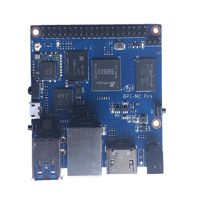 Banana Pi BPI M2 Pro Amlogic S905X3 Quad-Core Cortex-A55 (2.0 Xxghz) 2GB + 16GB Single Board Computer Supports Android
Banana Pi BPI M2 Pro Amlogic S905X3 Quad-Core Cortex-A55 (2.0 Xxghz) 2GB + 16GB Single Board Computer Supports Android