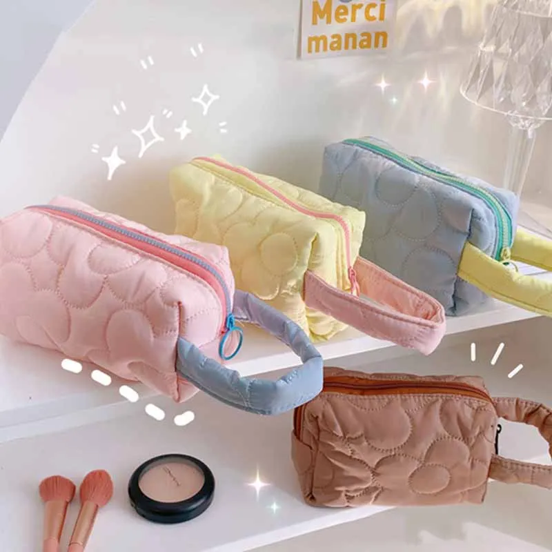 Candy Color Girls Cosmetic Bag Female Cute Ins Large Cosmetic Bag Travelling Toiletry Storage Box Portable Bag Makeup Organizer
Candy Color Girls Cosmetic Bag Female Cute Ins Large Cosmetic Bag Travelling Toiletry Storage Box Portable Bag Makeup Organizer