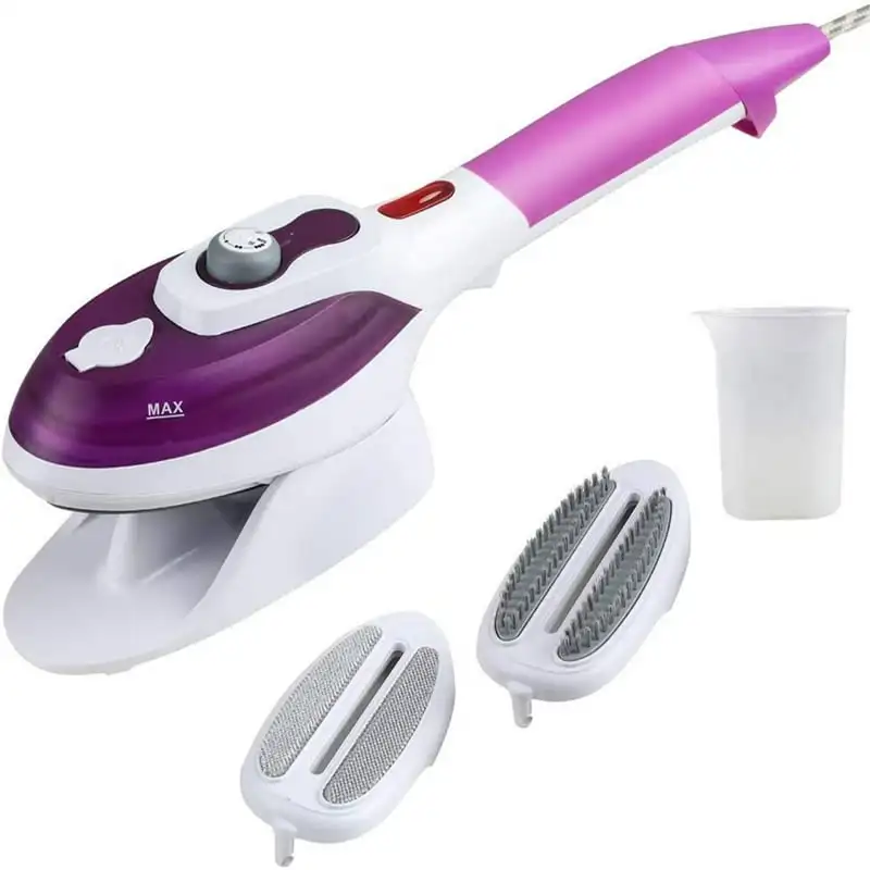 Steamer for Clothes, Portable Garment Wrinkle Remover with Temperature Control, Clothing Steamers Iron w/ 2 Brushes Portable, F
Steamer for Clothes, Portable Garment Wrinkle Remover with Temperature Control, Clothing Steamers Iron w/ 2 Brushes Portable, F