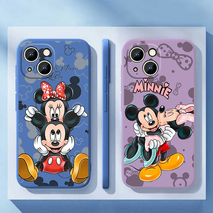 Disney Mickey Minni Phone Case For Apple iPhone 14 13 12 mini 11 Pro Max 8 7 Plus XR XS X Liquid Rope Funda Cover
Disney Mickey Minni Phone Case For Apple iPhone 14 13 12 mini 11 Pro Max 8 7 Plus XR XS X Liquid Rope Funda Cover