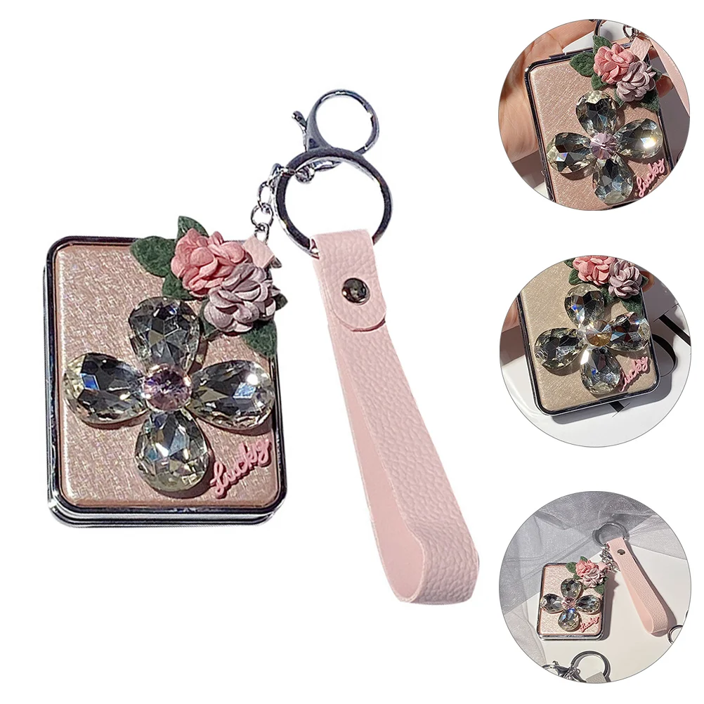 Mirror Key Ring Pendant Keychain Makeup Gift Handbag Mini Portable Mothers Day Travel Compact Pocketparty Carnival Foldable
Mirror Key Ring Pendant Keychain Makeup Gift Handbag Mini Portable Mothers Day Travel Compact Pocketparty Carnival Foldable