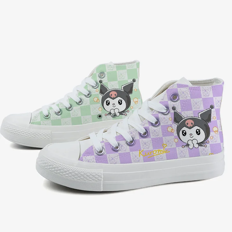 Sanrio Kuromi Ручная Роспись Мультфильм Школьница высокие холщовые туфли 2021 Корейская версия повседневные универсальные маленькие белые туфли
Sanrio Kuromi Ручная Роспись Мультфильм Школьница высокие холщовые туфли 2021 Корейская версия повседневные универсальные маленькие белые туфли