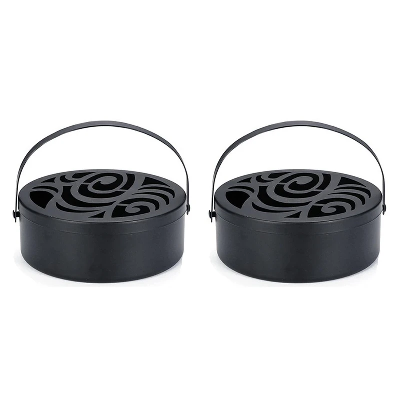 2X Metal Portable Mosquito Coil Holder,Household Mosquito Repellent Box,Classical Design Portable Mosquito Coil Holder
2X Metal Portable Mosquito Coil Holder,Household Mosquito Repellent Box,Classical Design Portable Mosquito Coil Holder
