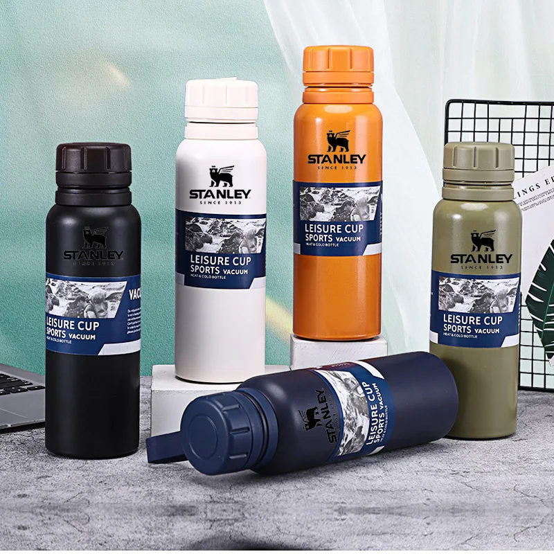 650ml/800ml Insulated Water Bottle Double Wall Stainless Steel Flask with Handle Stanley Bottle Flask Cup for Tea Coffee Travel
650ml/800ml Insulated Water Bottle Double Wall Stainless Steel Flask with Handle Stanley Bottle Flask Cup for Tea Coffee Travel