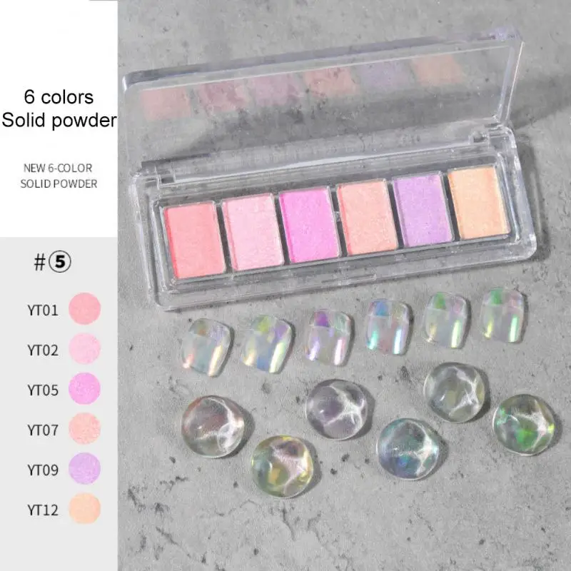 6 Colors Titanium Gold Powder Diy Nails Nail Art Nail Magic Mirror Powder Fairy Aurora Powder Solid Glitter Nail Powder Manicure
6 Colors Titanium Gold Powder Diy Nails Nail Art Nail Magic Mirror Powder Fairy Aurora Powder Solid Glitter Nail Powder Manicure