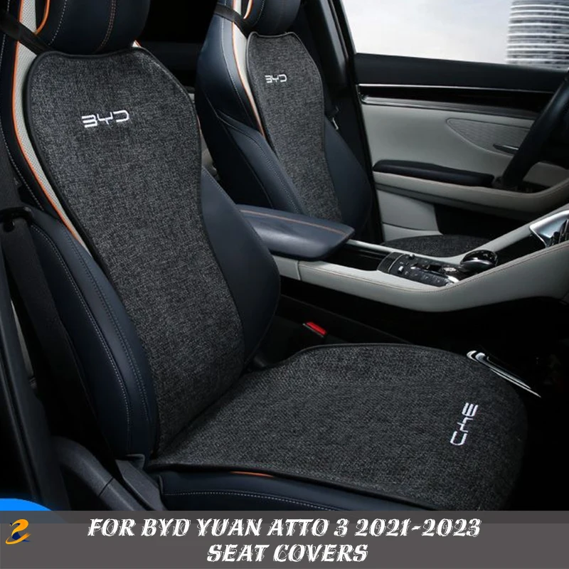 For BYD Atto 3 Yuan Plus 2022 Accessories Car Seat Covers Car Cushion BYD Linen Cushion Breathable for Summer Universal Gray
For BYD Atto 3 Yuan Plus 2022 Accessories Car Seat Covers Car Cushion BYD Linen Cushion Breathable for Summer Universal Gray