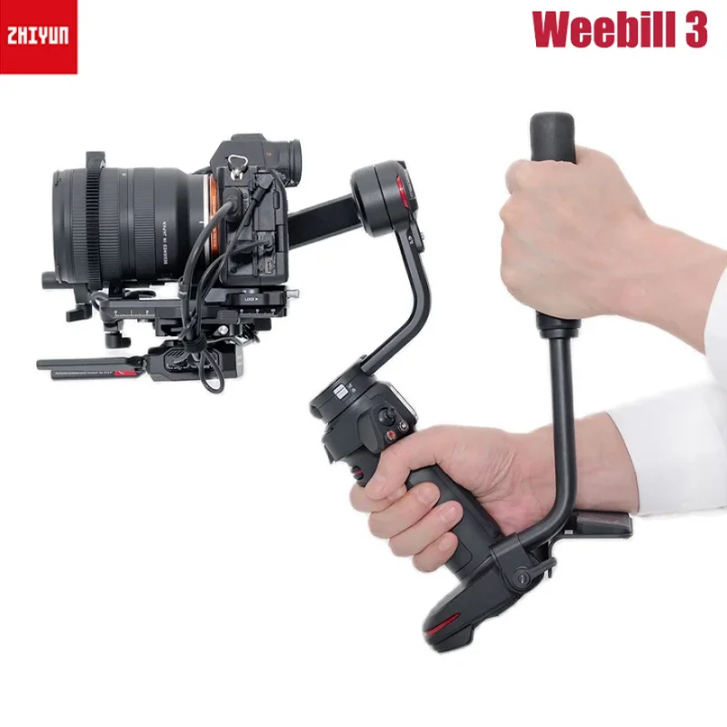 ZHIYUN Weebill 3 Camera Gimbal 3-Axis Handheld Stabilizer Built-in Light & Mic for Canon/Sony/Panasonic/Nikon VS DJI
ZHIYUN Weebill 3 Camera Gimbal 3-Axis Handheld Stabilizer Built-in Light & Mic for Canon/Sony/Panasonic/Nikon VS DJI