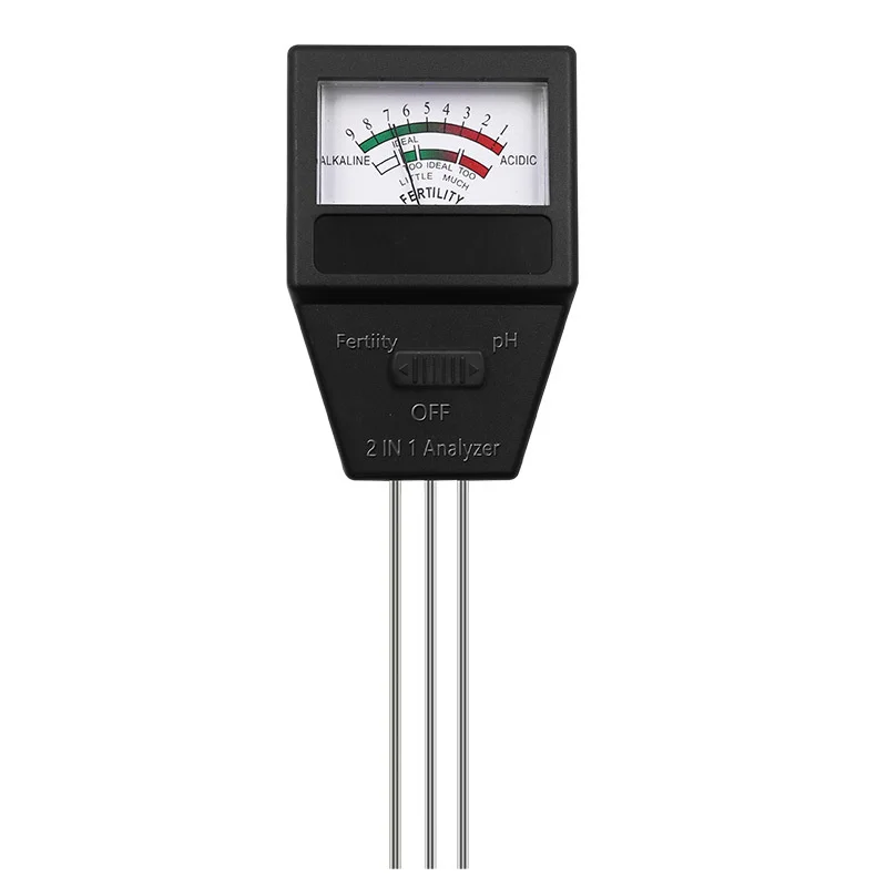 2-in-1 Soil PH And Fertility Meter Test Pen Nitrogen Phosphorus Potassium Analyzer Avoid Premature Defoliation Non-flowering
2-in-1 Soil PH And Fertility Meter Test Pen Nitrogen Phosphorus Potassium Analyzer Avoid Premature Defoliation Non-flowering