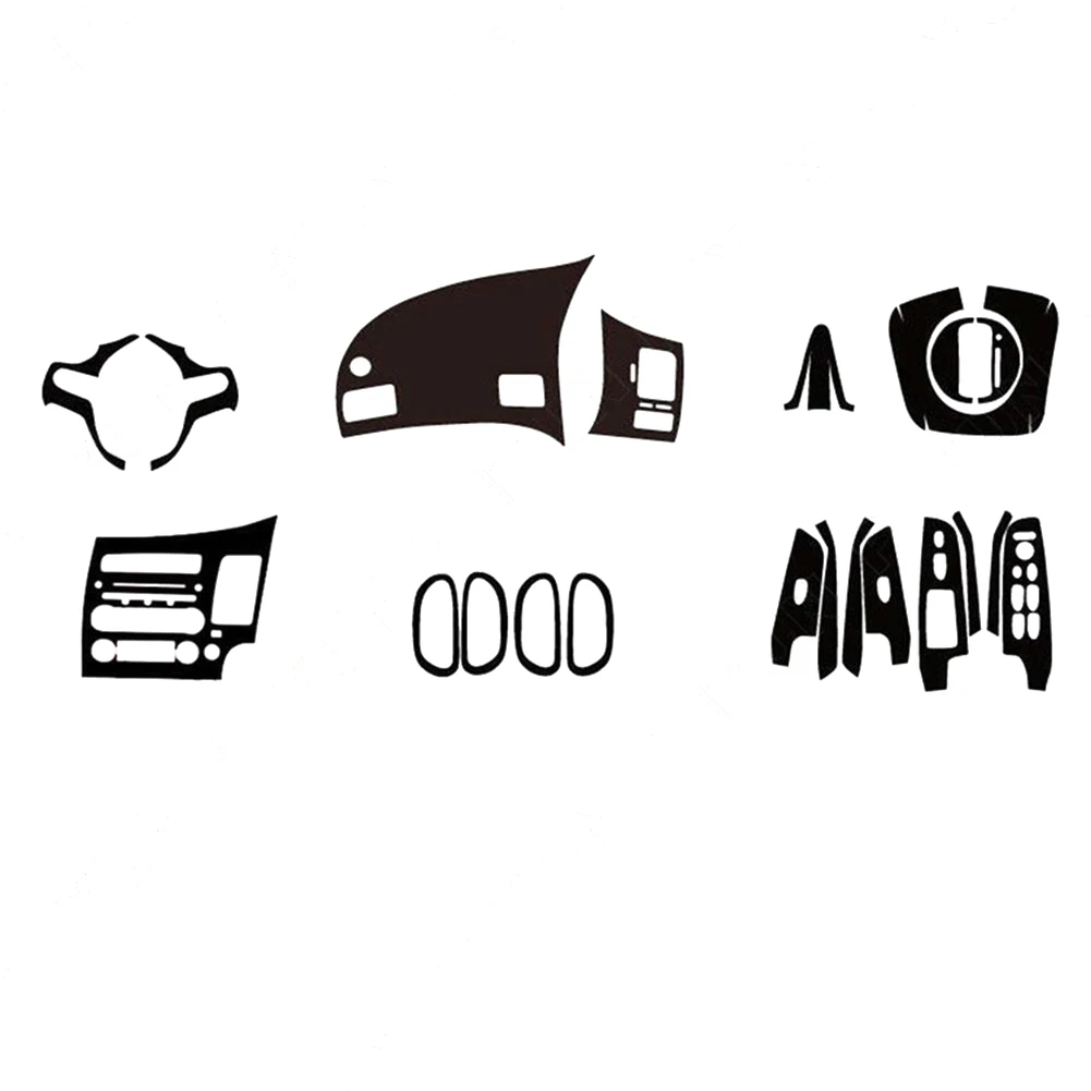 1 Set 3D Carbon Fiber Pattern Car Decals Trim For Honda Civic 2006-2011 RHD Automotive Interior Stickers Decoration
1 Set 3D Carbon Fiber Pattern Car Decals Trim For Honda Civic 2006-2011 RHD Automotive Interior Stickers Decoration