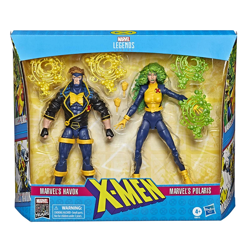 Marvel Hasbro Legends Series Classic Pack of 2 X-Men 15 Cm Figures Havok and Marvel Polaris Model E86135L0 Original
Marvel Hasbro Legends Series Classic Pack of 2 X-Men 15 Cm Figures Havok and Marvel Polaris Model E86135L0 Original