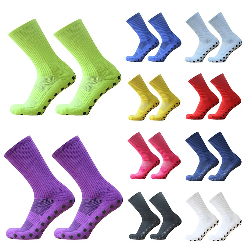 Solid Color Sports Soccer Socks Men's Women's Hexagonal Silicone Non-Slip Grip Soccer Socks calcetas antideslizantes de futbol
Solid Color Sports Soccer Socks Men's Women's Hexagonal Silicone Non-Slip Grip Soccer Socks calcetas antideslizantes de futbol