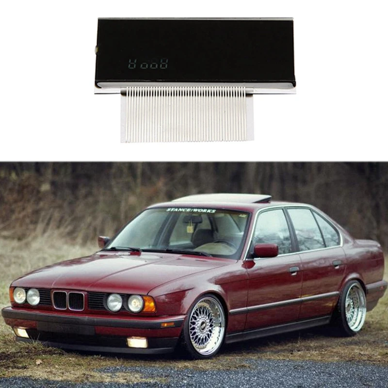 Автомобильный спидометр ЖК-дисплей + ленточный кабель для BMW E34 1988-1995
Автомобильный спидометр ЖК-дисплей + ленточный кабель для BMW E34 1988-1995