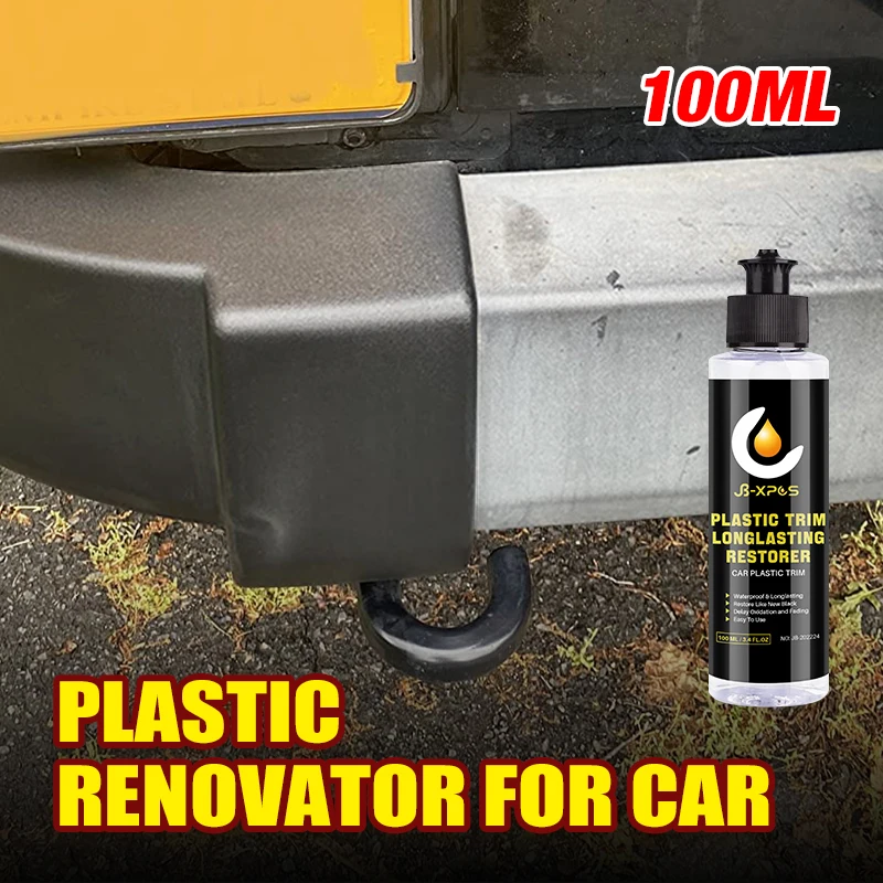 100ml Plastic Renovator For Car Rubber Repair Clean Restore Gloss Black Shine Seal Brighten Retread For Car Detailing JB-24
100ml Plastic Renovator For Car Rubber Repair Clean Restore Gloss Black Shine Seal Brighten Retread For Car Detailing JB-24