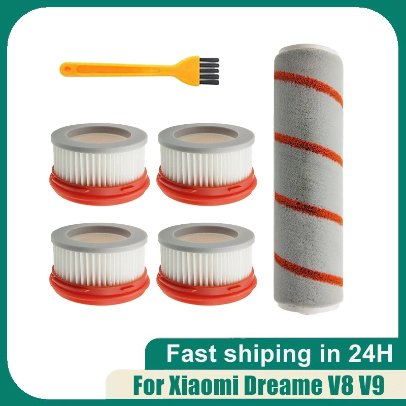 HEPA Filter Roller Brush For Xiaomi Dreame V8 V9 V9B V9D V9P XR V10 V11 V12 Pro V16 Vacuum Cleaner Spare Parts Accessories
HEPA Filter Roller Brush For Xiaomi Dreame V8 V9 V9B V9D V9P XR V10 V11 V12 Pro V16 Vacuum Cleaner Spare Parts Accessories