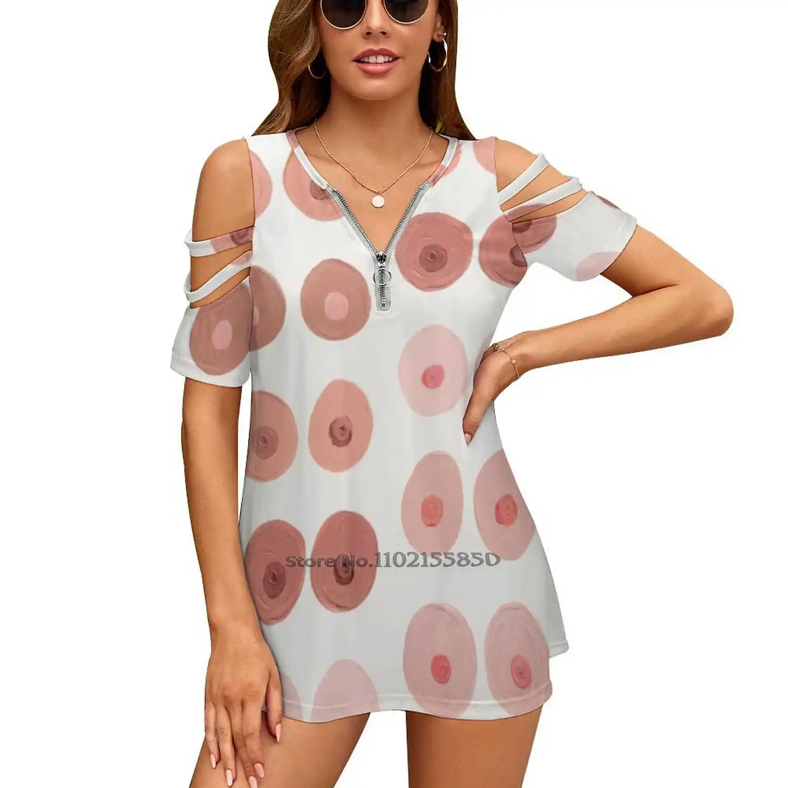 Boobs Women'S Clothing V-Neck Tops Zipper Tee Ladies Casual Sexy T-Shirt Boobs Breasts Boob Boobie Boobies Catcoq Acrylic Funny
Boobs Women'S Clothing V-Neck Tops Zipper Tee Ladies Casual Sexy T-Shirt Boobs Breasts Boob Boobie Boobies Catcoq Acrylic Funny