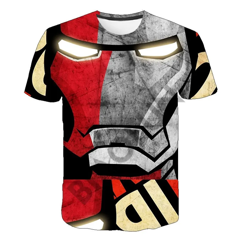 Marvel Superhero Ironman Boys Tshirt Children Tops Clothes Kids T Shirts For Baby Boys Short Sleeve Summer Children Tees 4-14T
Marvel Superhero Ironman Boys Tshirt Children Tops Clothes Kids T Shirts For Baby Boys Short Sleeve Summer Children Tees 4-14T