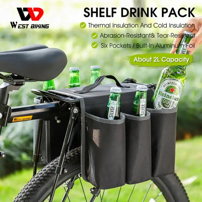 Bicycle Bilateral Beverage Bag Scratch Resistant Shelf Back Seat Bag Riding Tail Bag Mountain Bike Shelf Bag Water Bottle Bag 
Bicycle Bilateral Beverage Bag Scratch Resistant Shelf Back Seat Bag Riding Tail Bag Mountain Bike Shelf Bag Water Bottle Bag