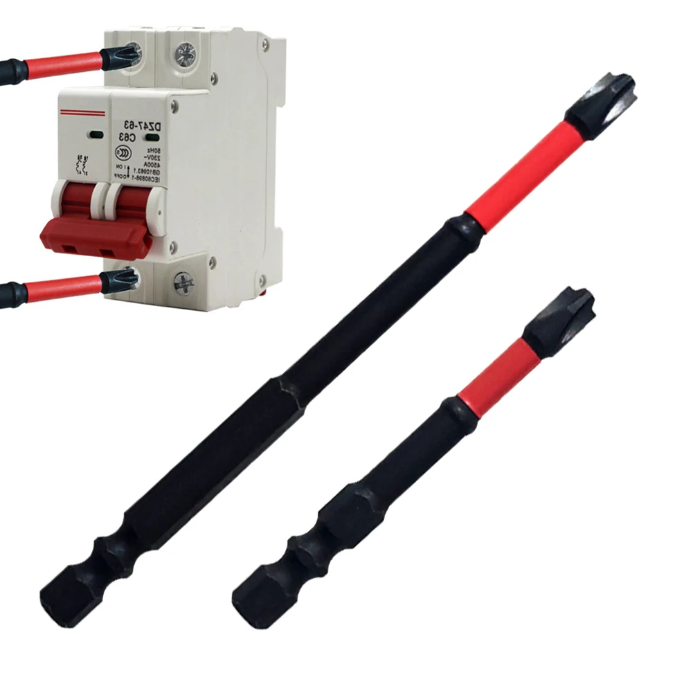 FPH2 Magnetic Special Cross Screwdriver Bit Nutdrivers Non-slip Batch Head For Socket Switch Electrician Power Tool 65mm 110mm
FPH2 Magnetic Special Cross Screwdriver Bit Nutdrivers Non-slip Batch Head For Socket Switch Electrician Power Tool 65mm 110mm