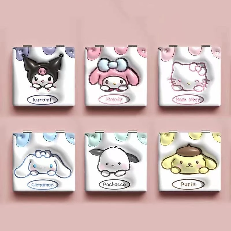 Hello Kitty Sanrio Kawaii Mirrors Double-Sided Convince Portable Small Folding Pattern Makeup Beautiful Children Girl Gifts
Hello Kitty Sanrio Kawaii Mirrors Double-Sided Convince Portable Small Folding Pattern Makeup Beautiful Children Girl Gifts
