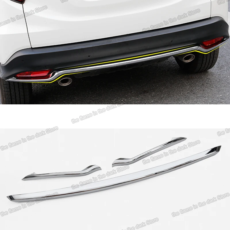 Shiny Silver Car Rear Bumper Trims protector for Honda Hrv 2015 2016 2017 2018 2019 2020 2021 Vezel Hr-v Accessories styling
Shiny Silver Car Rear Bumper Trims protector for Honda Hrv 2015 2016 2017 2018 2019 2020 2021 Vezel Hr-v Accessories styling