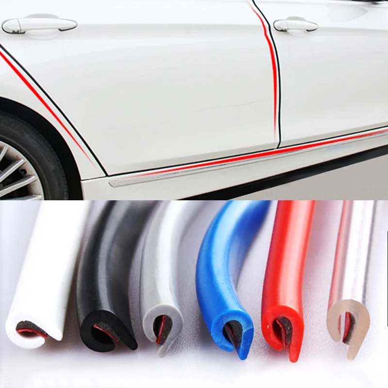 Universal Car Door Edge Rubber Scratch Protector 3M/5M/10M Moulding Strip Protection Strips Sealing Anti-rub DIY Car-styling
Universal Car Door Edge Rubber Scratch Protector 3M/5M/10M Moulding Strip Protection Strips Sealing Anti-rub DIY Car-styling