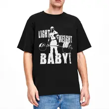 Lightweight Baby Ronnie Coleman Men Women T Shirts Bodybuilding Fitness Merch Tee Shirt Crew Neck T-Shirt 100% Cotton Plus Size