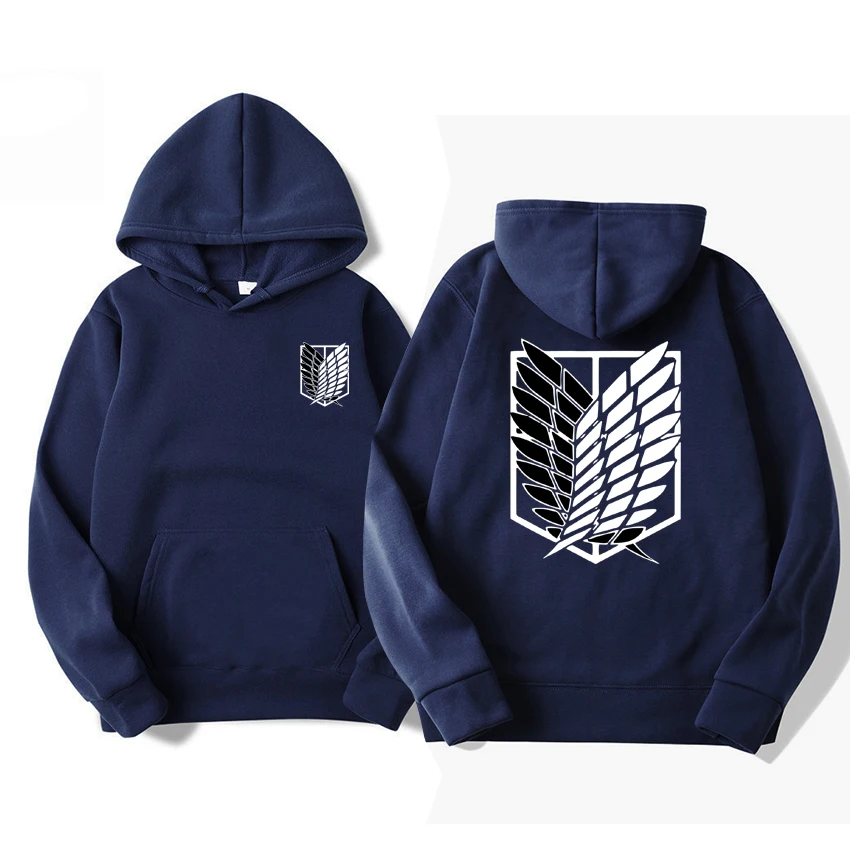 Attack on Titan Men's Hoodie Anime Hoodies Men Women Streetwear Pullover Harajuku Hoodies Sweatshirt Clothes
Attack on Titan Men's Hoodie Anime Hoodies Men Women Streetwear Pullover Harajuku Hoodies Sweatshirt Clothes