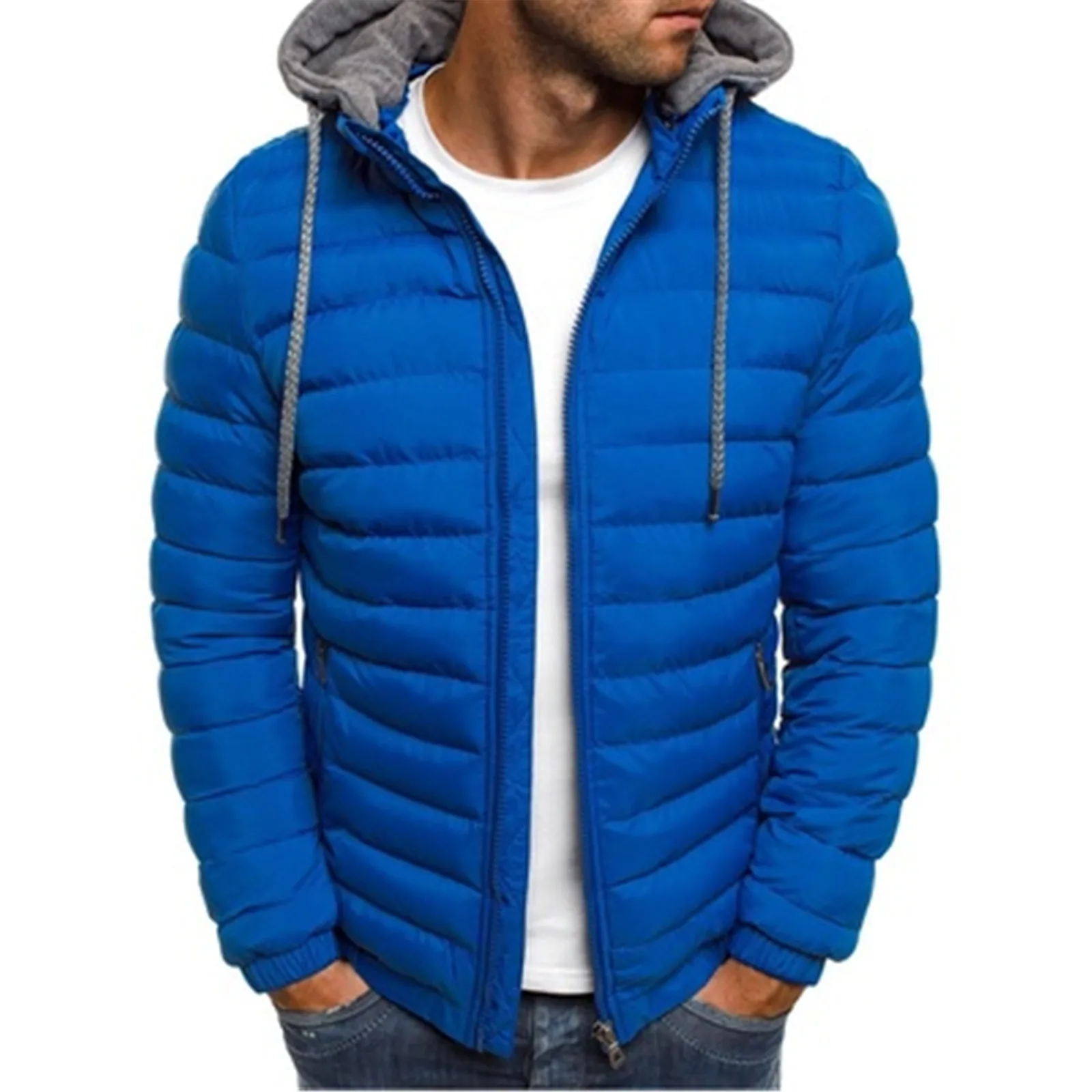 Men's parka fashionable fall/winter warm down jacket quality coat pocket zipper coat casual packing light jacket
Men's parka fashionable fall/winter warm down jacket quality coat pocket zipper coat casual packing light jacket