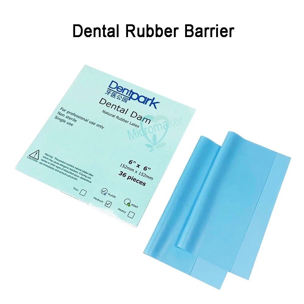 36Pcs/box New Dental Oral Rubber Dam Non Sterile 6''X6'' Dental Dam Natural Rubber Latex Dental Material
36Pcs/box New Dental Oral Rubber Dam Non Sterile 6''X6'' Dental Dam Natural Rubber Latex Dental Material